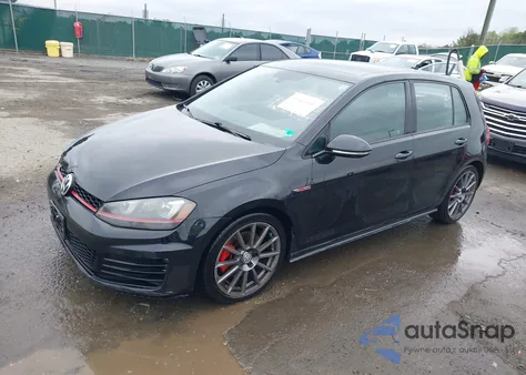 2015 Volkswagen Golf Gti 2.0T Autobahn 4-Door from USA, damaged, VIN 3VW4T7AU7FM002236